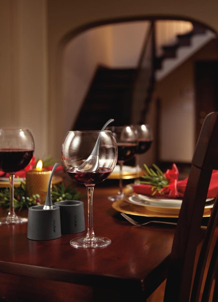 Skybar Wine Chill Drops, Set of 2 Visig Kholls