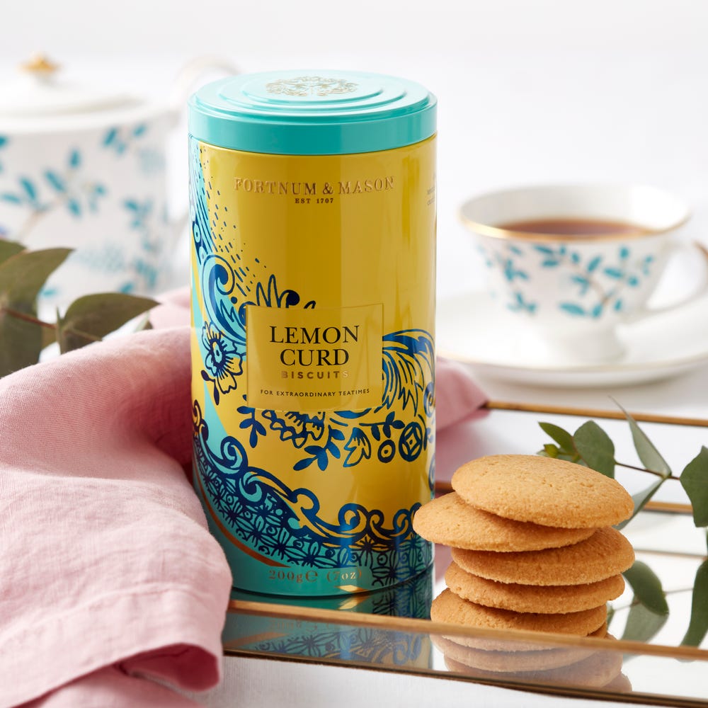FORTNUM & MASON Piccadilly Lemon Curd Biscuits (200g) - Image 2