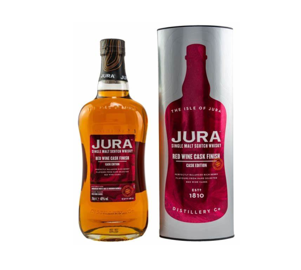 Jura – Red Wine Cask Finish – Cask Edition – Single Malt Scotch Whisky - 70cl